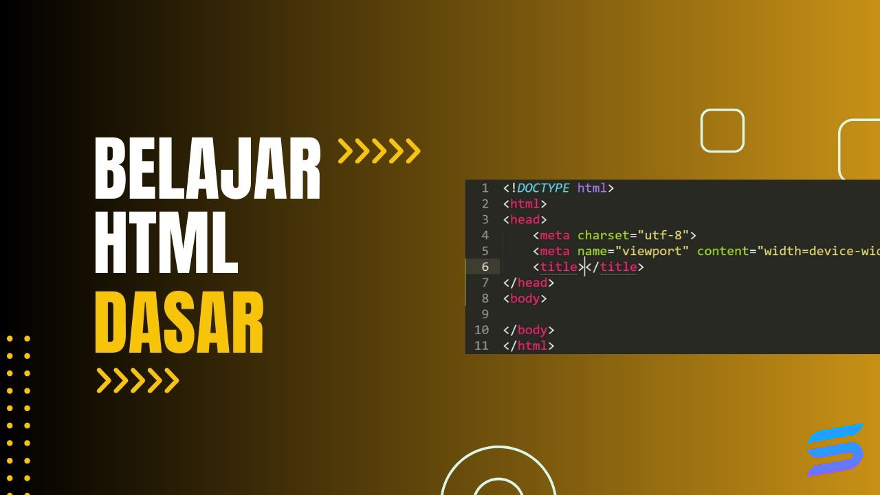 Belajar HTML Dasar